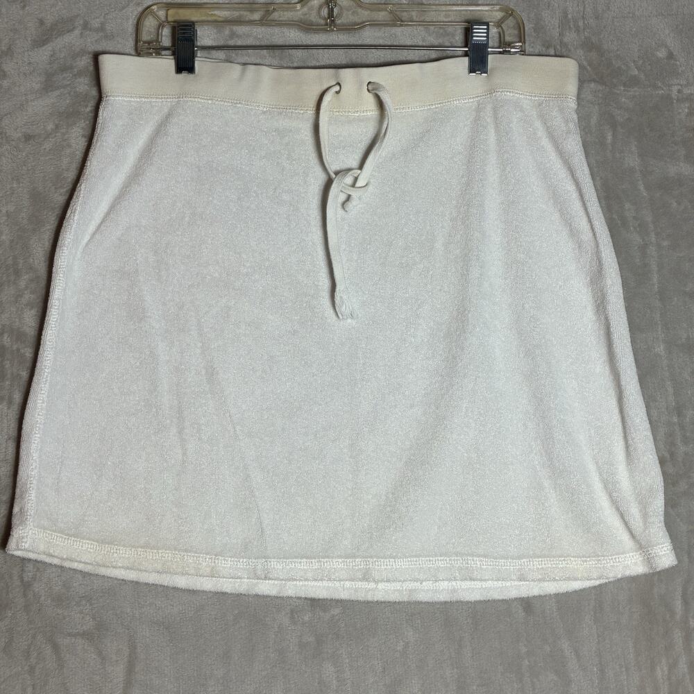 Juicy Couture Mini Skirt White Size L